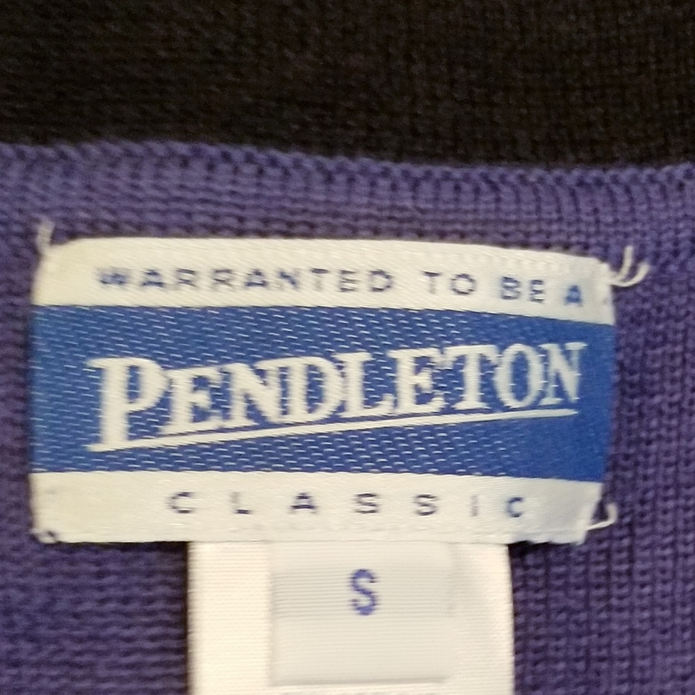 Pendleton Classic wool blend sweater sz S - Picture 3 of 4